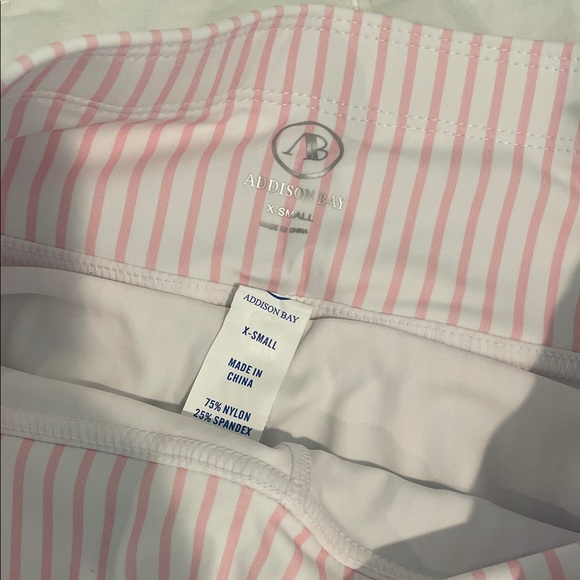 Addison Bay Multicolor Striped links golf skort - Picture 4 of 4